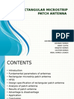 Rectangular Microstrip Patch Antenna