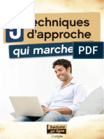 5 Techniques D'approche Qui Marchent !