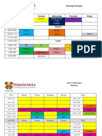 Class Timetable