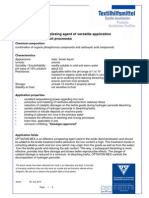 Optavon Mex: Highly Effective Complexing Agent of Versatile Application During All Pretreatment Processes