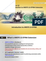 LS-DYNA-Intro 14.5 L12 Quick Guide To ANSYS LS-DYNA Extension