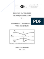 TP3 - Tube de Venturi PDF