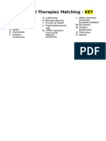 Biomedical Therapies Matching - KEY: Electroconvulsive Therapy Repetitive Transcranial Magnetic Stimulation