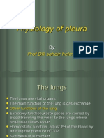 Physiology of Pleura