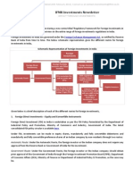 Regulatory Framework For Foreign Investments in India Part I An Overview