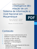 Implementacao BI Mozambique