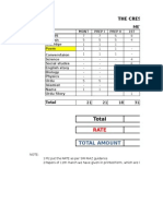 Composing Rate List