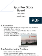 Oedipus Rex Story Board