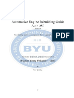 Automotive Engine Rebuilding Guide Auto 250: Brigham Young University - Idaho