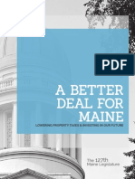 A Better Deal For Maine