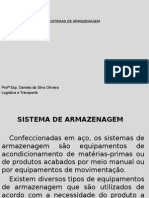 Slide - Sistema de Armazenagem