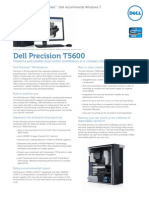 Dell Precision T5600 Spec Sheet PDF