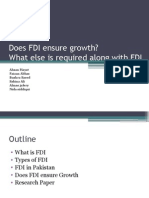 Does FDI Ensure Growth? What Else Is Required Along With FDI