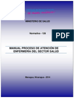 N-128-Manual Del Proceso de Atencion de Enfermeria Del Sector Salud