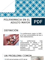 Polifarmacia en El Adulto Mayor