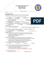 Suarez National High School Suarez, Iligan City Summative Test Grade 8 - Rizal