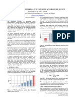 Efficiency of Geothermal Power Plants - A Worldwide Review-Az