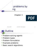 Solving Problems by Searching: 14 Jan 2004 CS 3243 - Blind Search 1