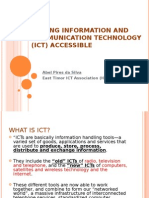 A 2009 Presentation by Abel Pires Da Silva On Making Telecommunications and IT Accessible