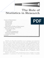 4 Role of Statistics in Research