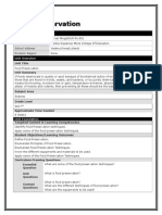 Unit Plan Food Preservation