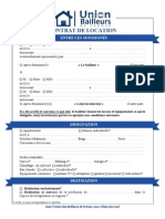 Contrat de Location Vide Version PDF