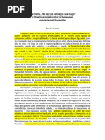 Haraway Ecce Homo No Soy Yo Una Mujer 1989 CF