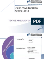 Texto Argumentativo