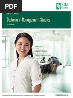 Diploma in Management Studies PDF