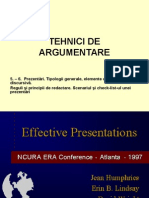 Tehnici de Argumentare 56