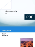 0 Oceanography