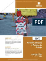 Guía Del ECF 1 - Aislación, Bloqueo y Permiso de Trabajo PDF