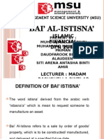 Islamic Financial - Bai Al-Istina