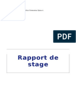 Rapport de Stage Hotellerie