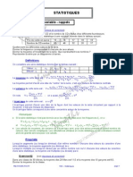 Cours Statistique PDF