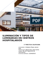 Informe Iluminacion y Tipos de Luminarias en Centros Hospitalarios