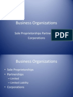 Business Organizations