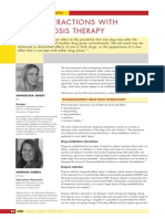 Drug Interactions With Tuberculosis Therapy