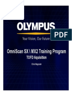 OmniSX MX2 Training 16D TOFD Acquisition