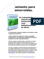 Tratamiento de Hemorroides