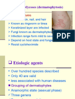  Cutaneous Mycoses Dermatophytosis Lecture Four