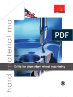 Drills For Aluminium Wheel Machining