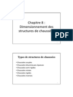 Chapitre 8 Dimensionnement Des Structures de Chaussées