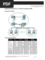 Práctica de Laboratorio 6.7.2: Examen de Paquetes ICMP: Diagrama de Topología