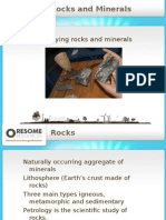 PowerPoint - Rocks and Minerals