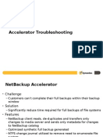 Accelerator Troubleshooting