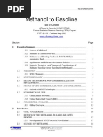 Methanol To Gasoline