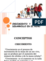 Crecimiento y Desarrollo