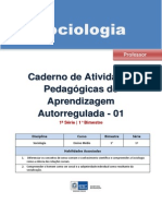 Apostila Sociologia 1 Ano 1 Bimestre Professor