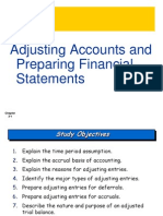 Adjusting Accounts and Preparing Financial Statements